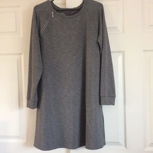 Grey dress long sleeve